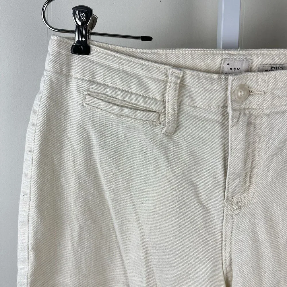 a new day Cream Ankle & Cropped Jeans - Picture 4 of 7